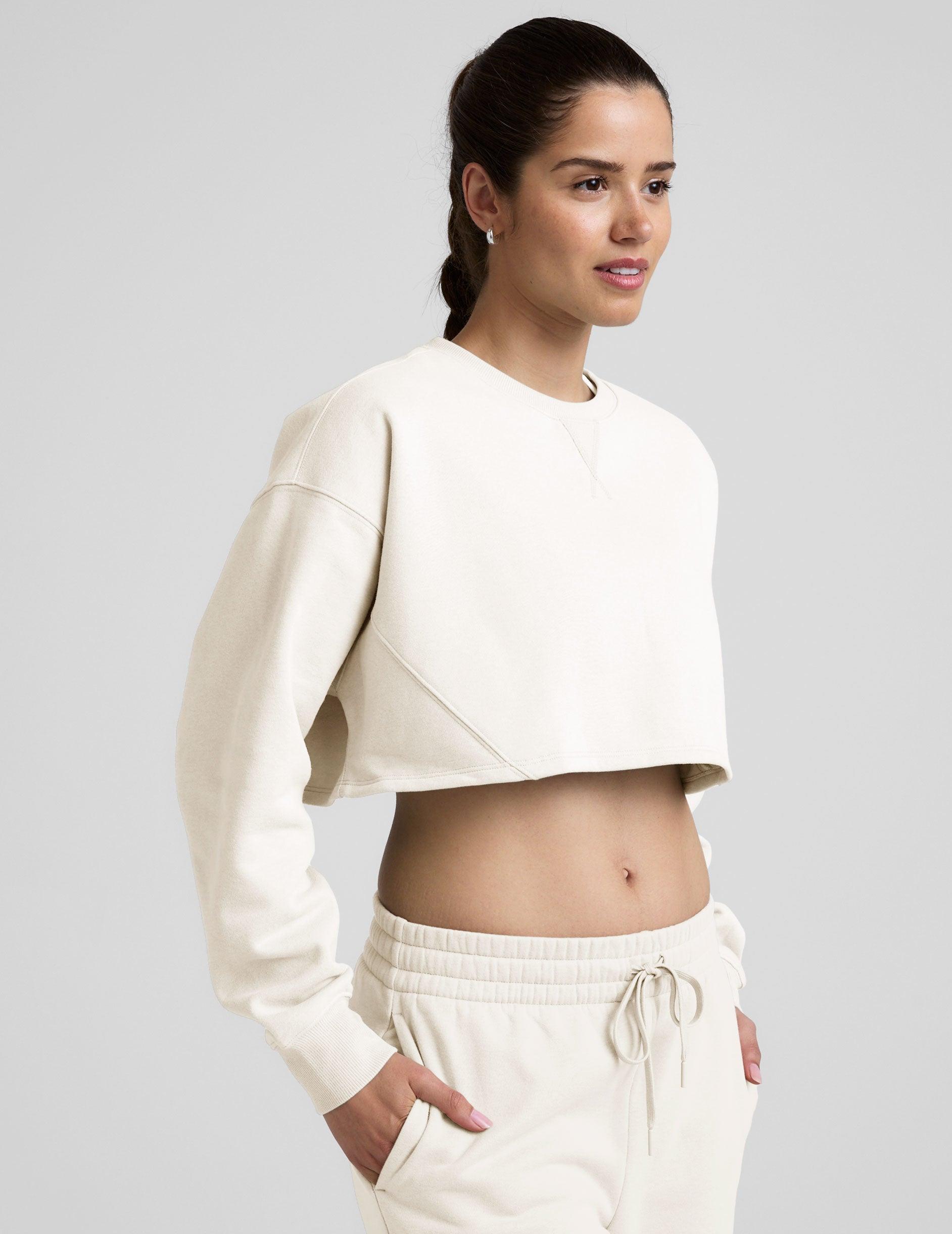 LuxeFleece Boxy Pullover Product Image