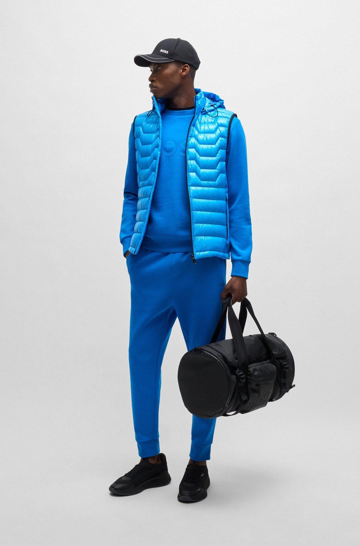 Water-repellent regular-fit gilet with signature quilting Product Image