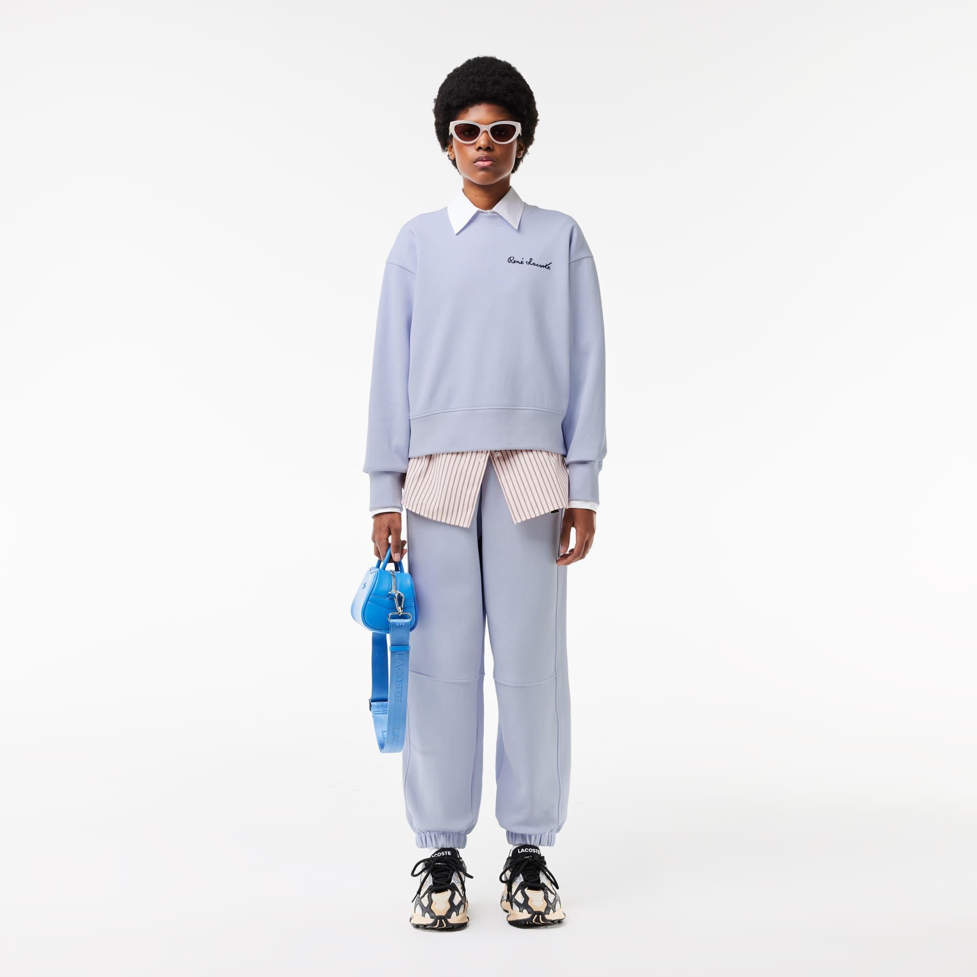 Women's Oversized Piqué Hoodie Product Image