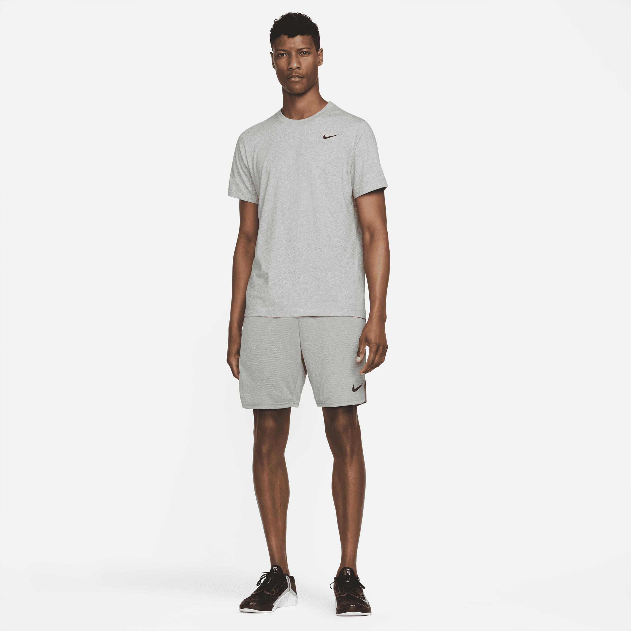 Men's Nike Dri-FIT Training Tee, Size: XL, Carbon Grey Product Image