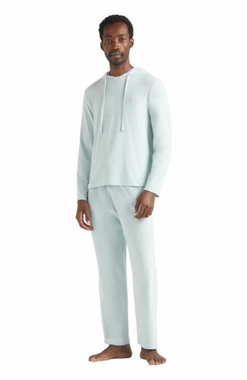Mens Terry Cotton-Nylon Hoodie Product Image