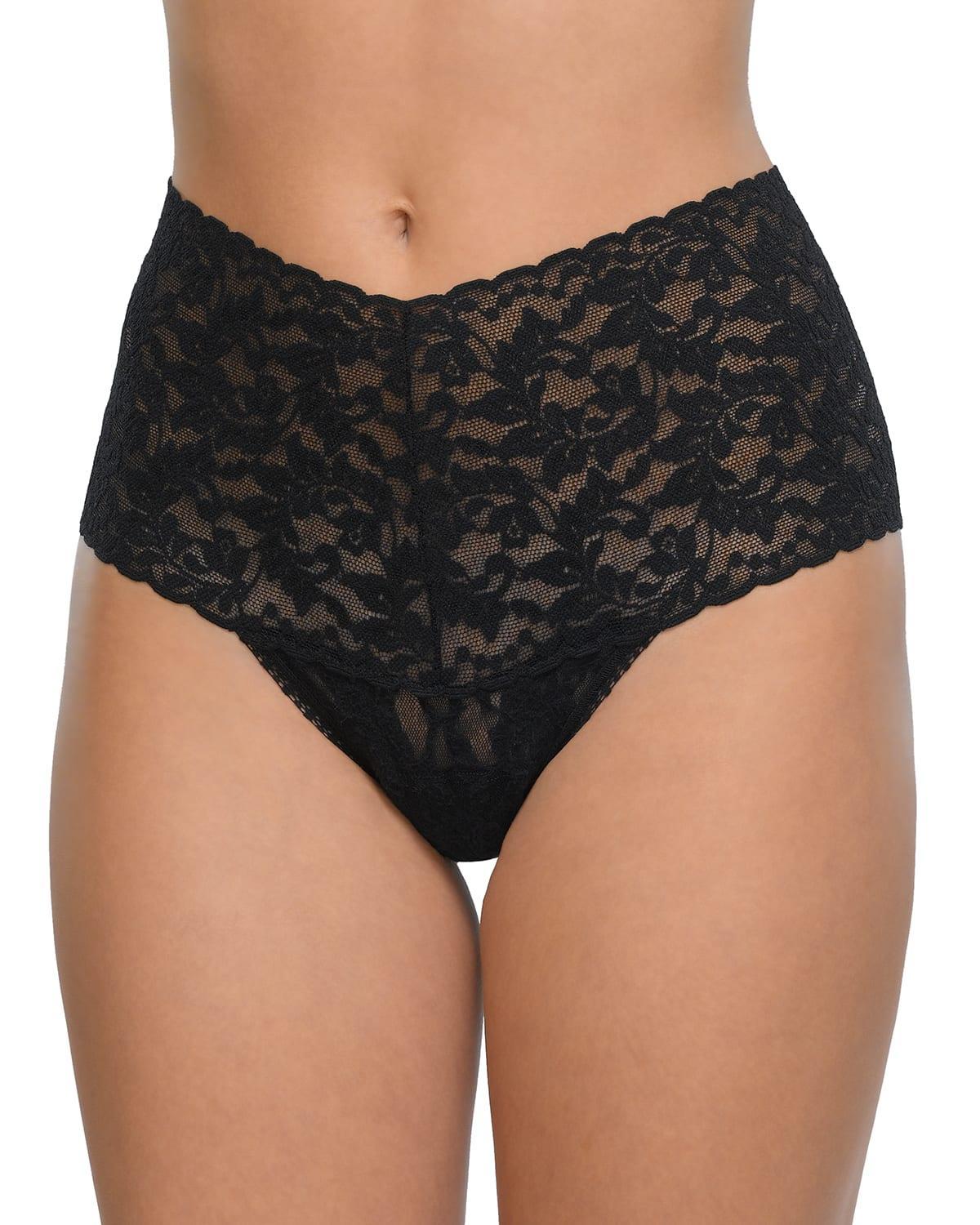 Retro Signature Lace Thong Product Image