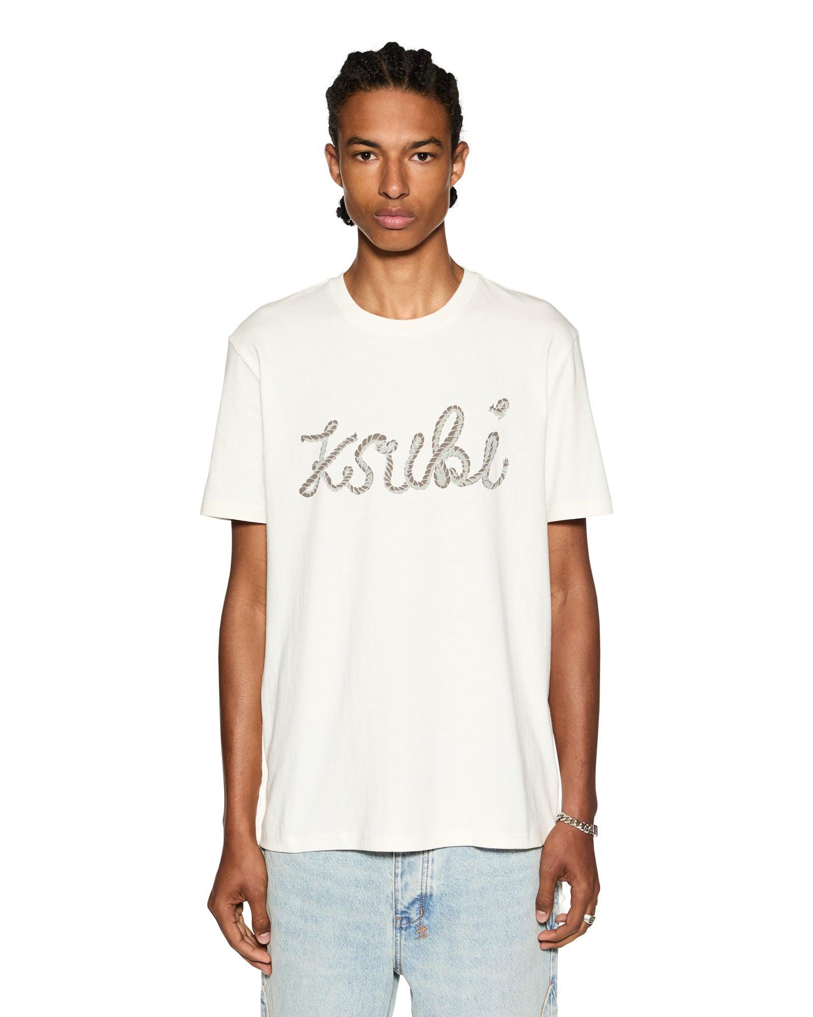 ROPED KASH SS TEE VINTAGE WHITE Male Product Image