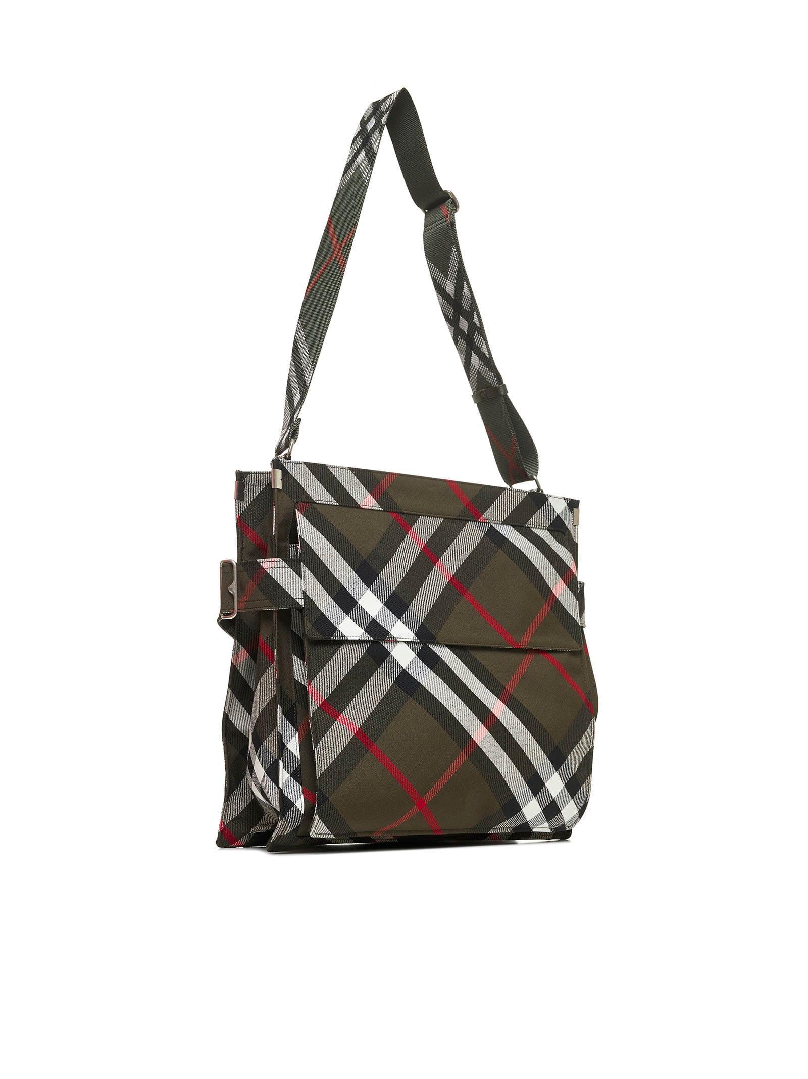 BURBERRY Bags  Men Color Green In Loch Product Image