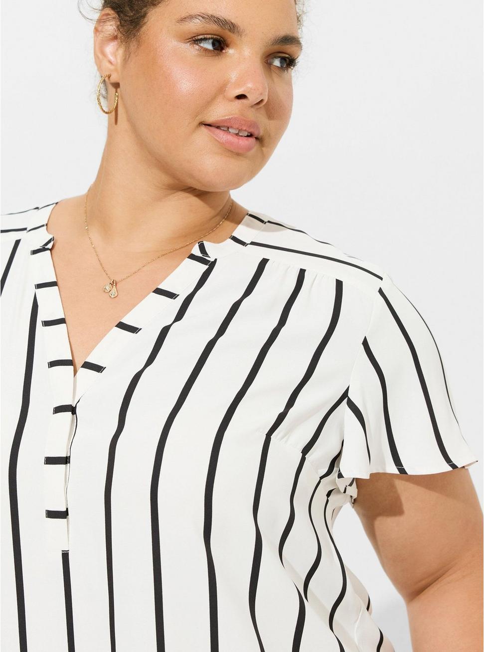 Harper Flutter Sleeve Pullover Blouse Product Image
