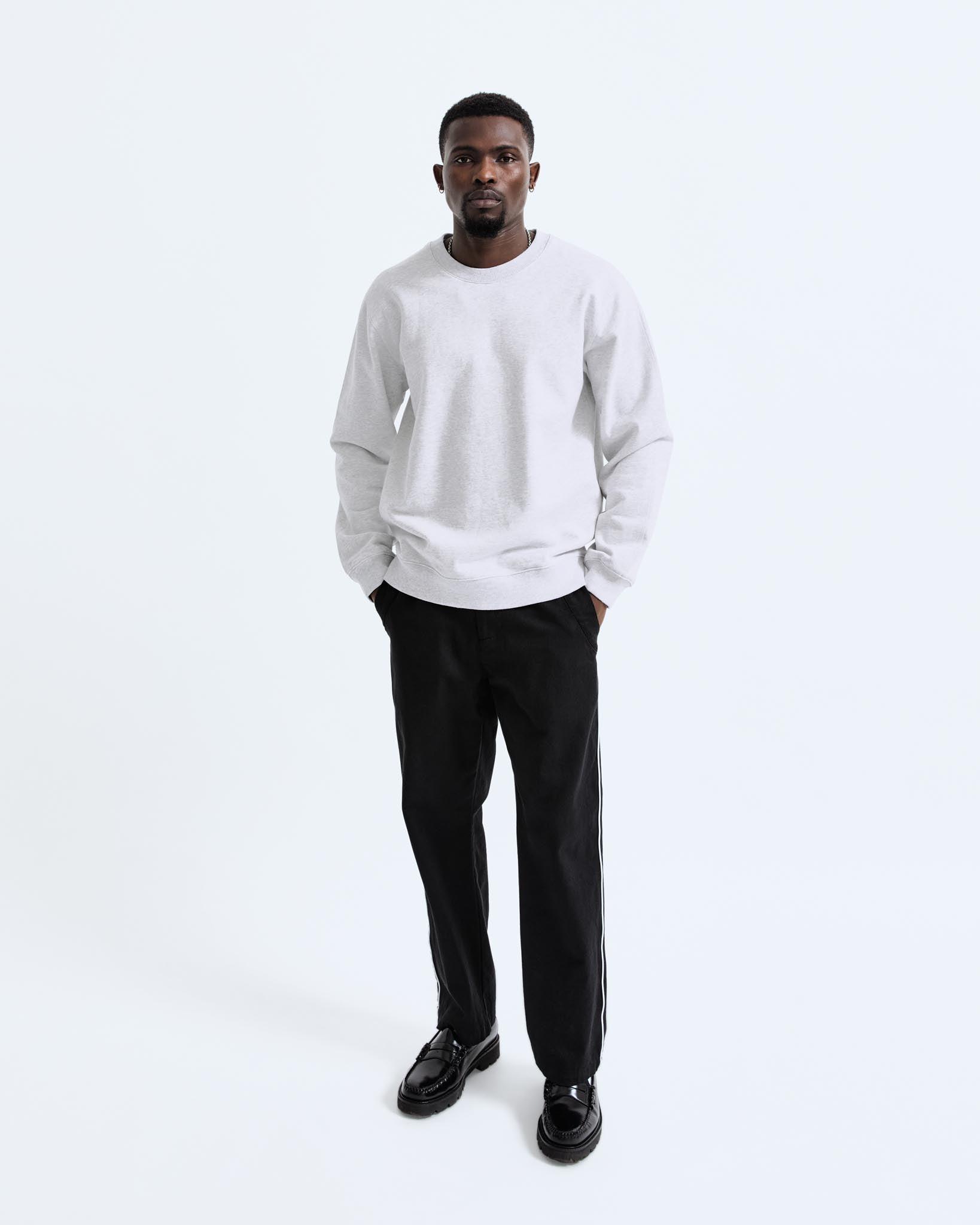 Midweight Terry Classic Crewneck - Vault Male Product Image