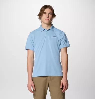 Men's Columbia Utilizer Polo, Size: XL, Ripple Blue Product Image