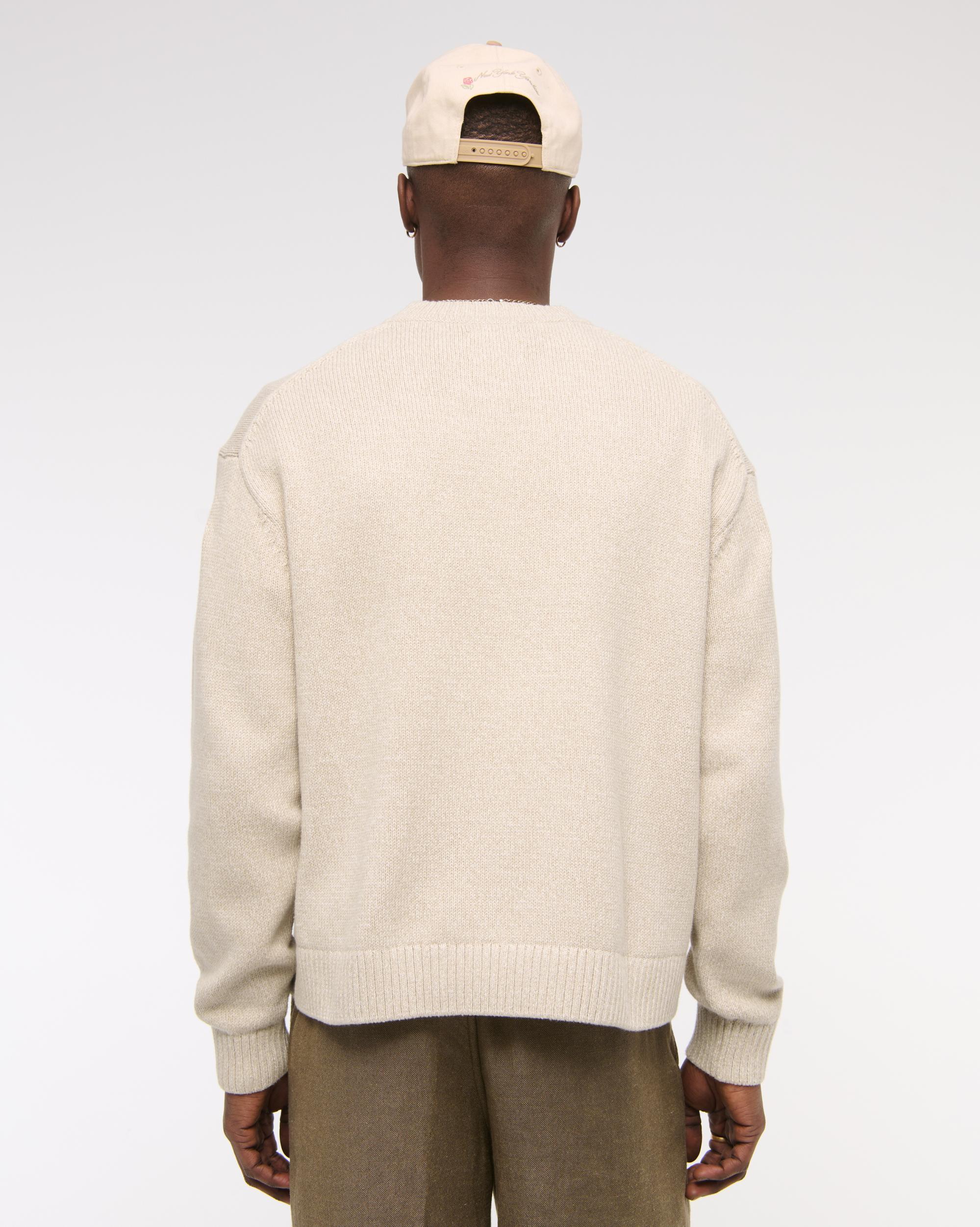 Oversized Guinness Graphic Crew Sweater Product Image