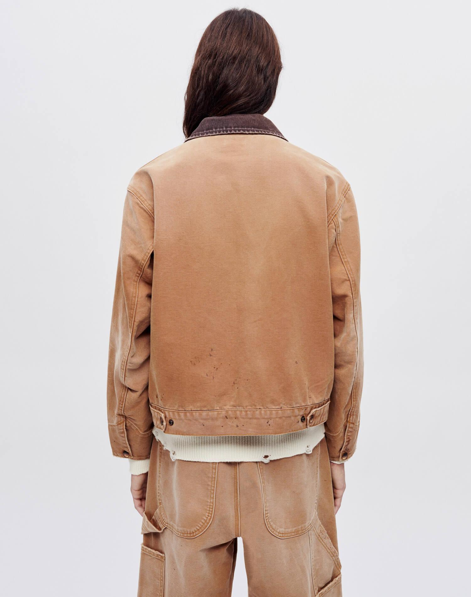 Attendant Jacket - Thrifted Tobacco Product Image
