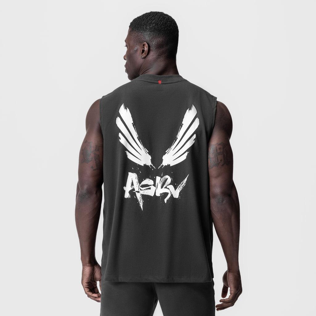 0807. Tech Essential™ Relaxed Cutoff   -   Space Grey "Brush Wings/ASRV" Product Image