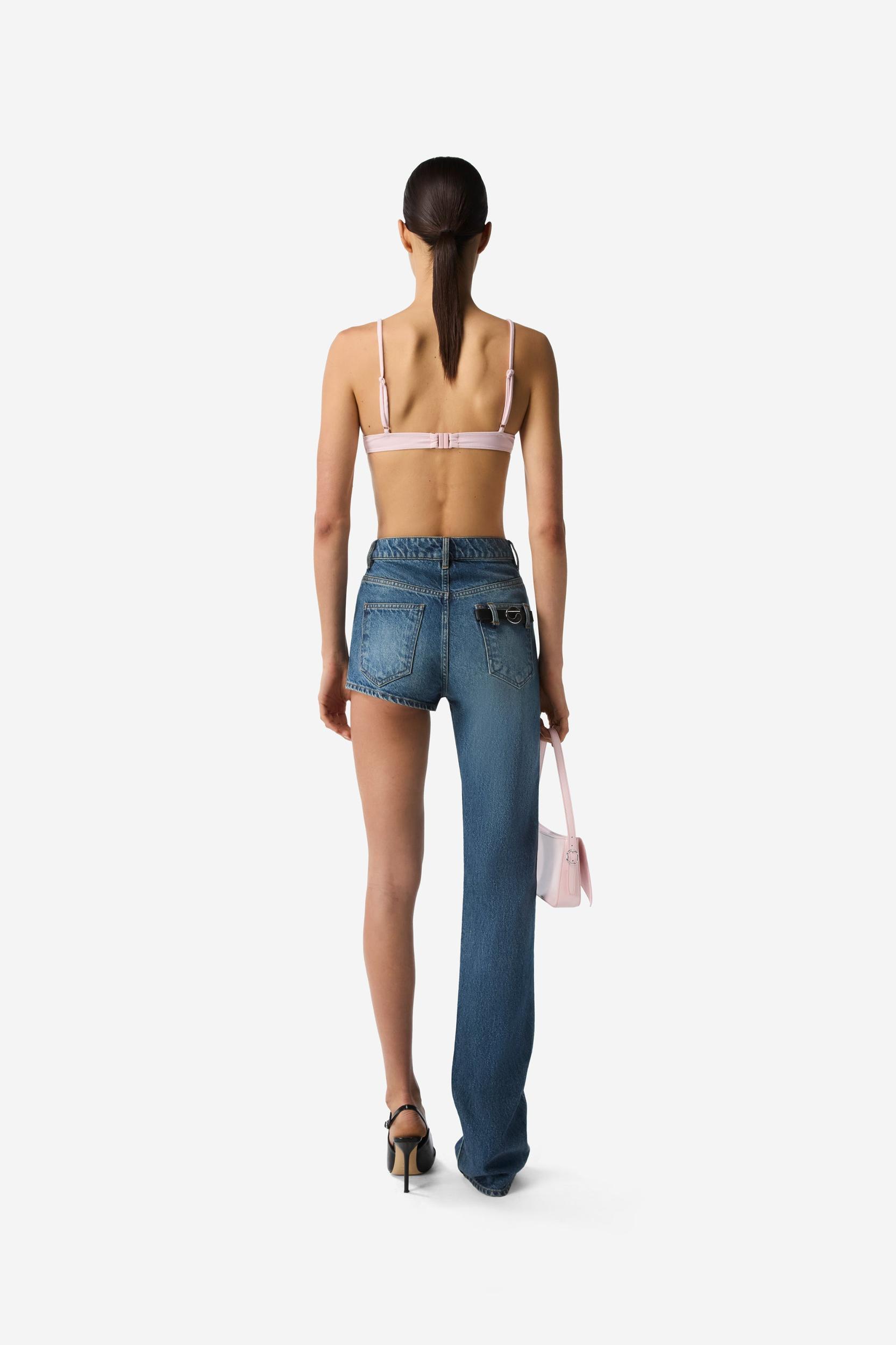 One-Leg Denim Trouser Product Image