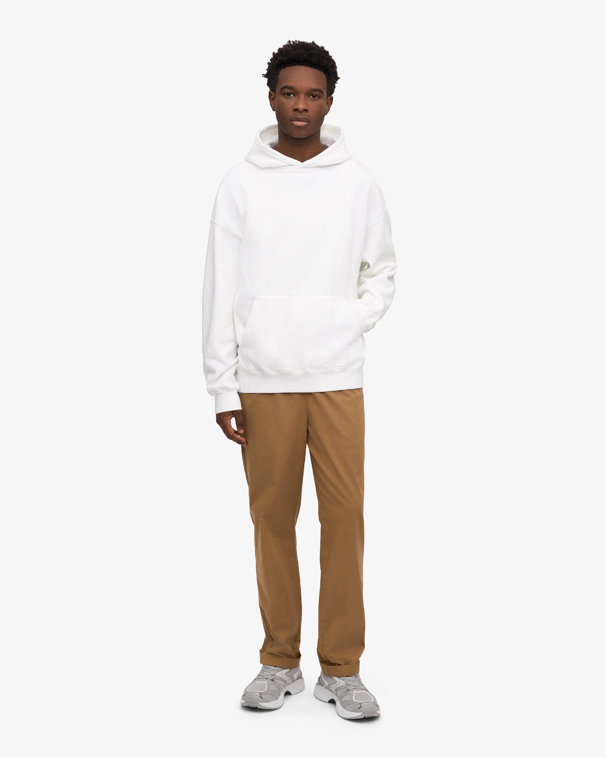 Organic Oversized Hood - Optical White Product Image
