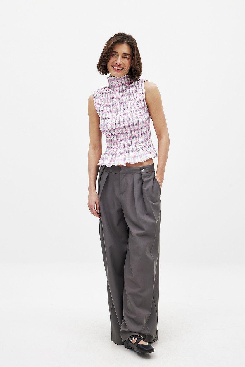 Sleeveless Smock Top Product Image