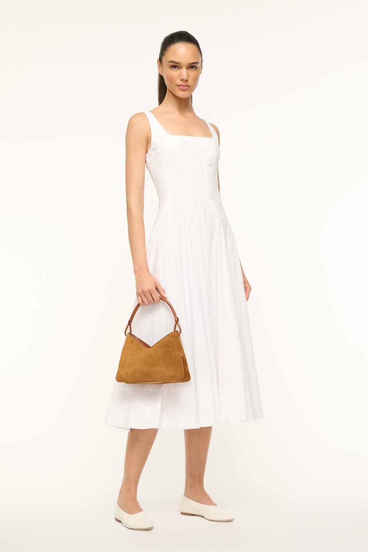 VALERIE SHOULDER BAG | TAN SUEDE Product Image