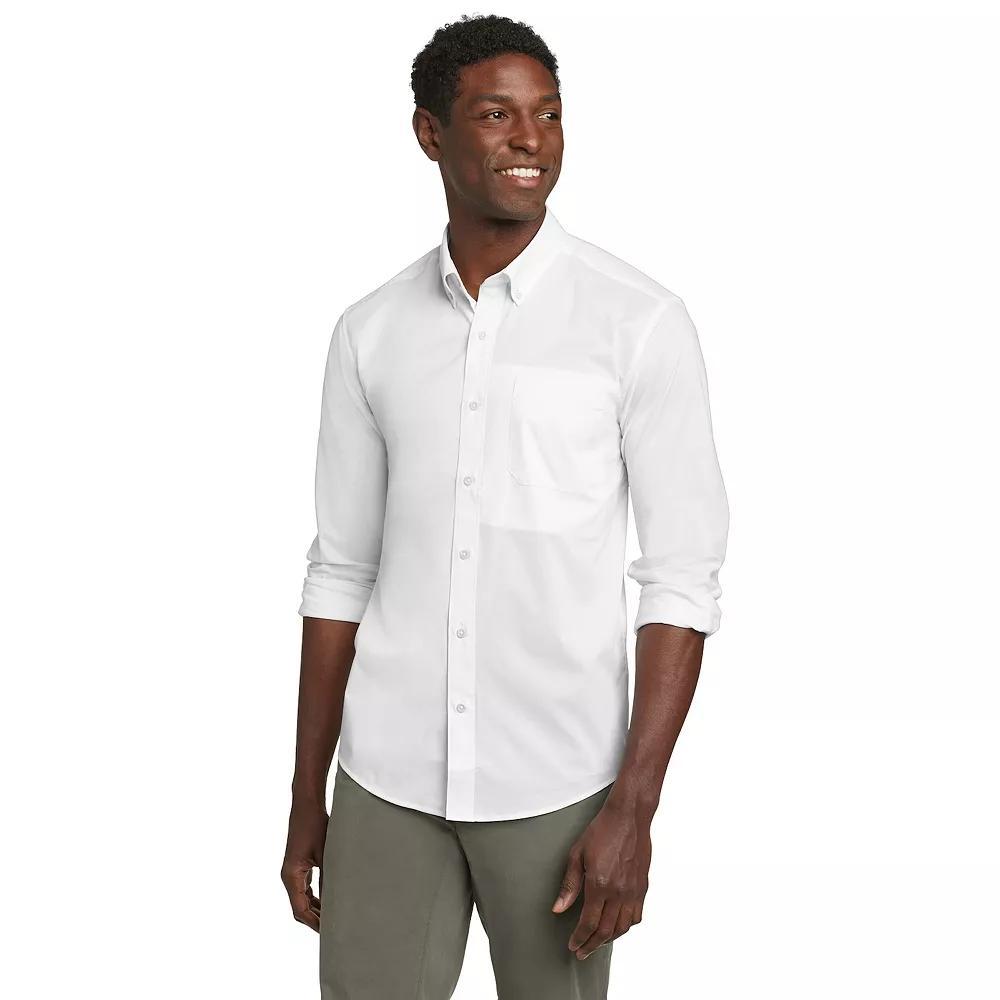 Big & Tall Eddie Bauer Long Sleeve Voyager Flex Shirt, Mens Product Image