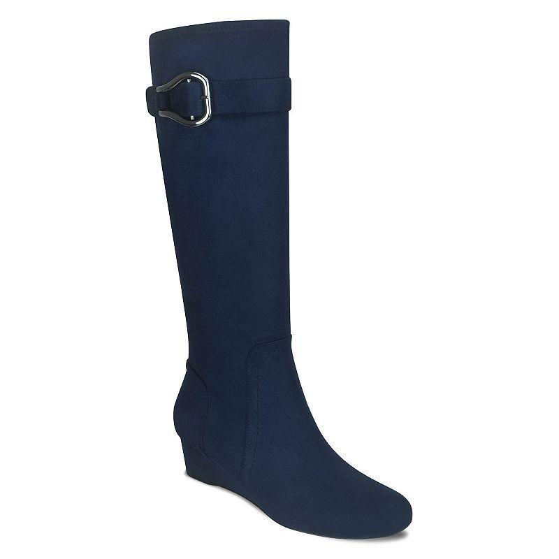 Journee Tru Comfort Foam™ Women's Ameylia Knee High Boots, Size: 5.5 W XWc, Gray Product Image