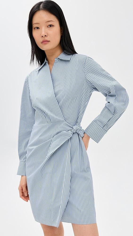 Vince Furrow Stripe Wrap Dress | Shopbop Product Image
