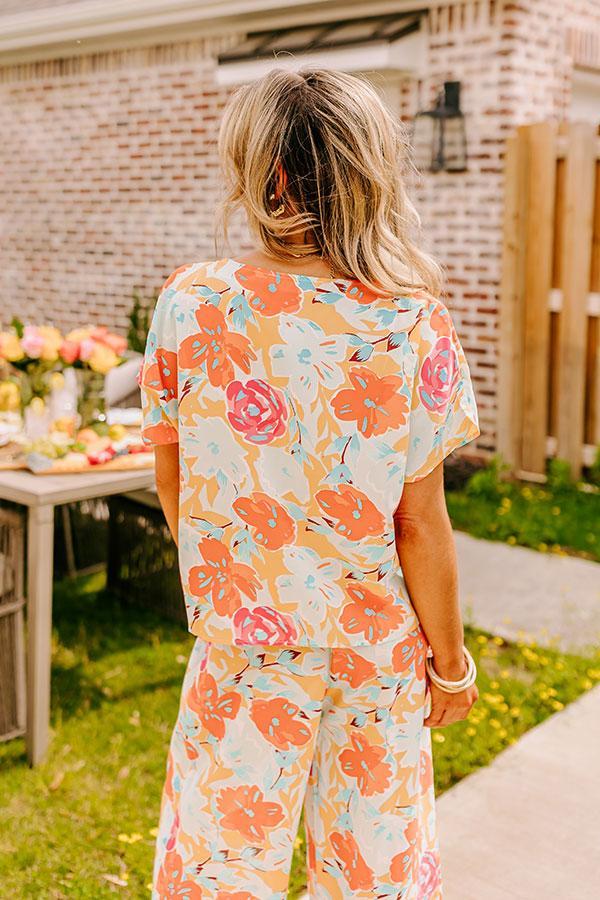 Happy Blooms Shift Top Product Image