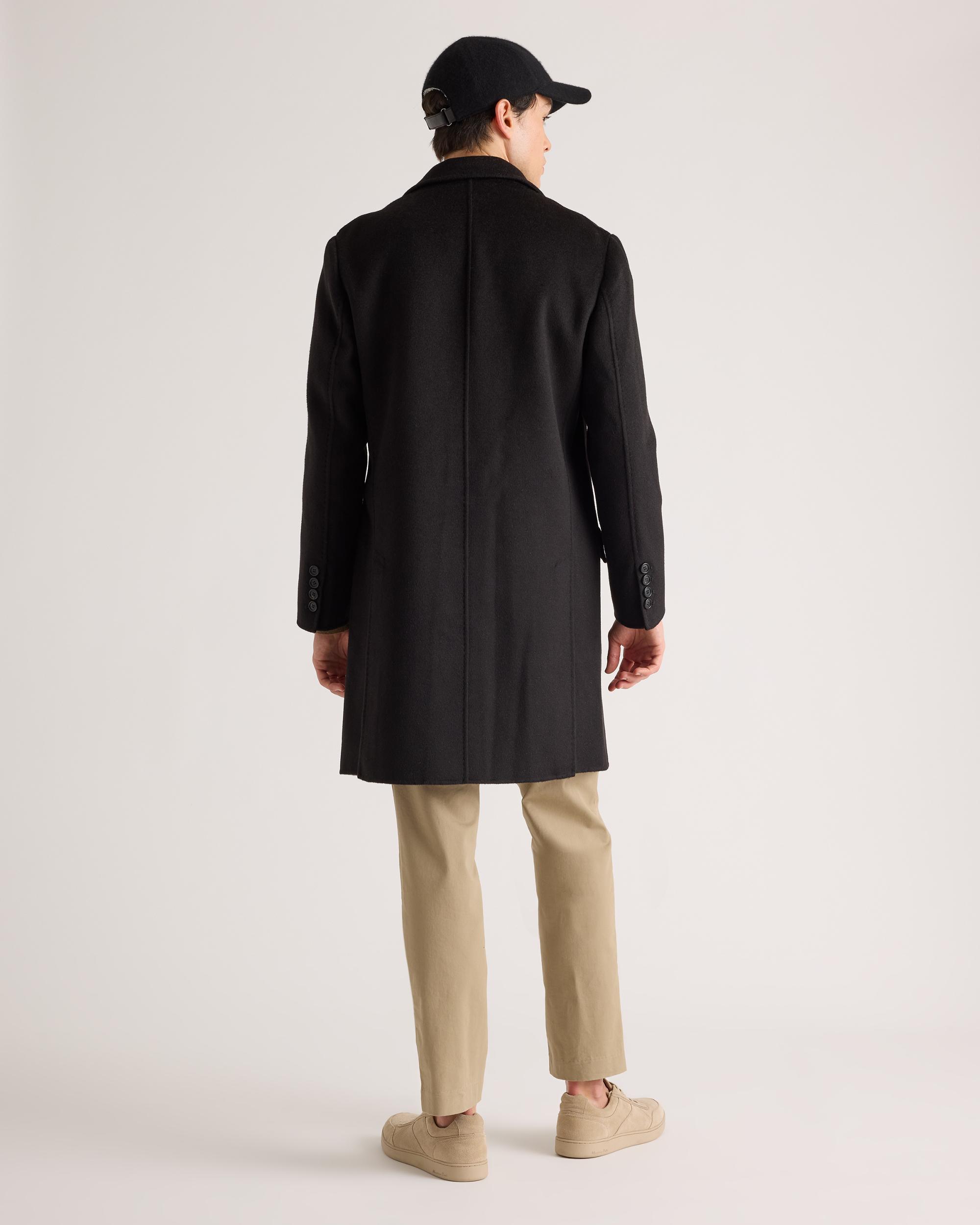 Quince | Men's 100% Mongolian Cashmere Double-Faced Overcoat Size XL Product Image