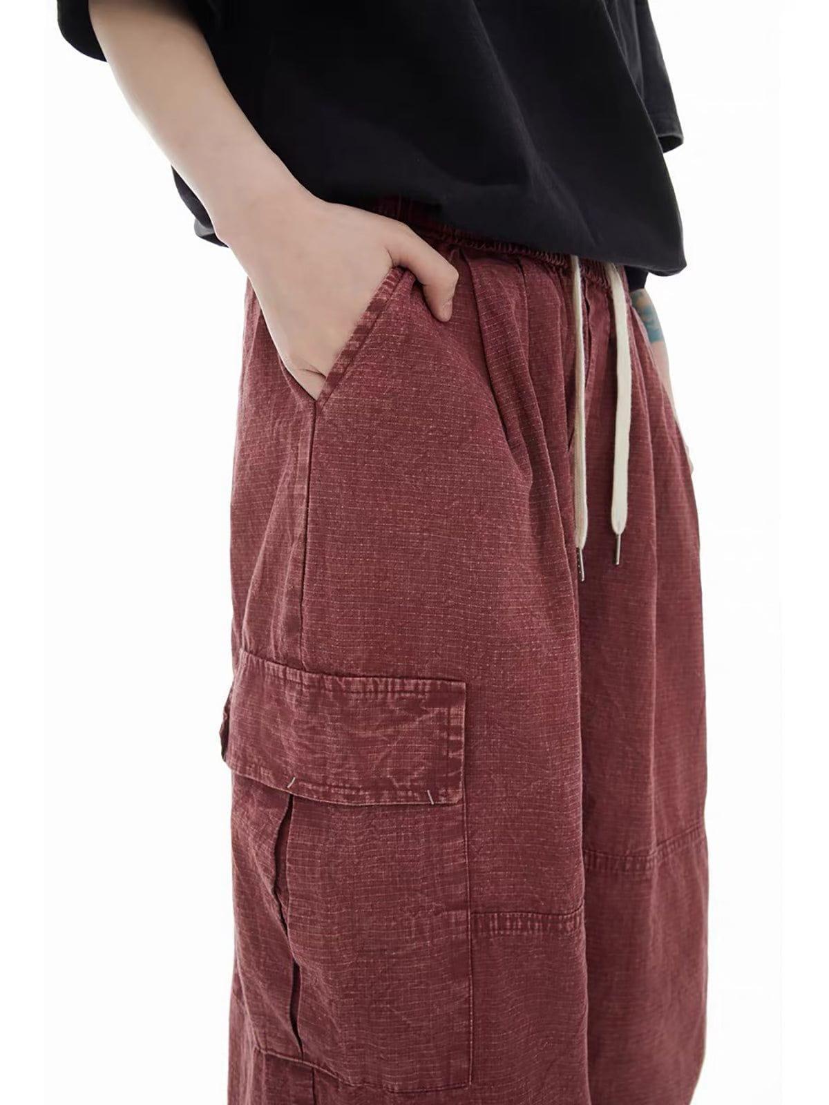 Aelfric Eden Washed Drawstring Baggy Pants Product Image