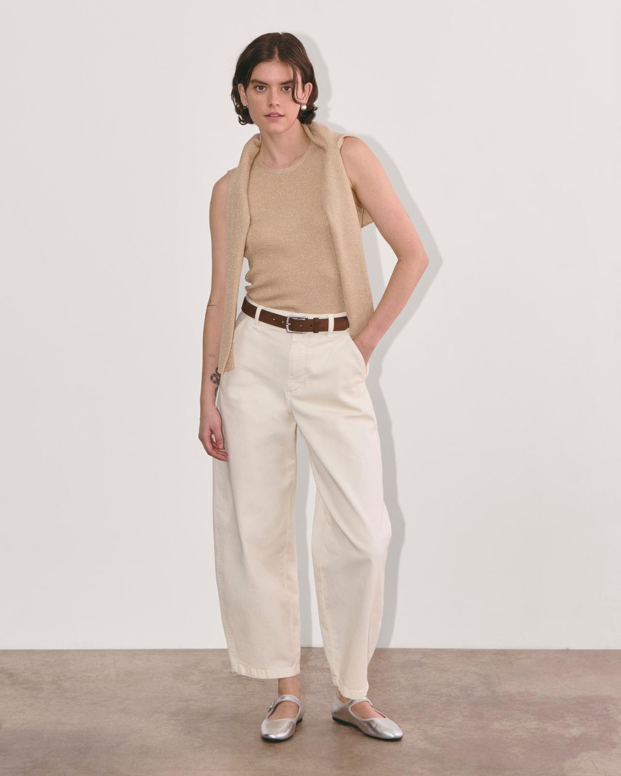 The Tank in Lurex Merino Product Image