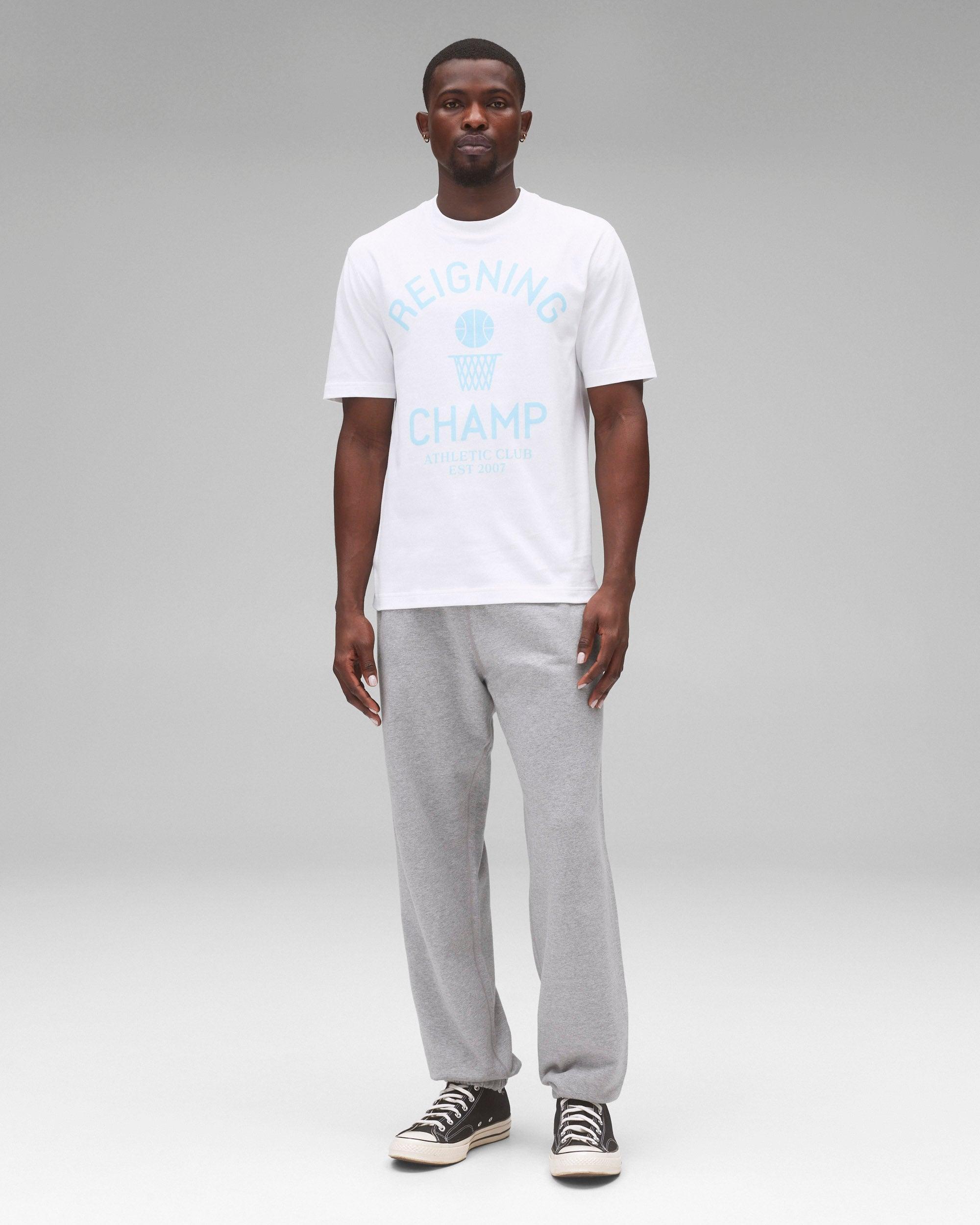 Midweight Jersey Basketball Standard T-Shirt Male Product Image