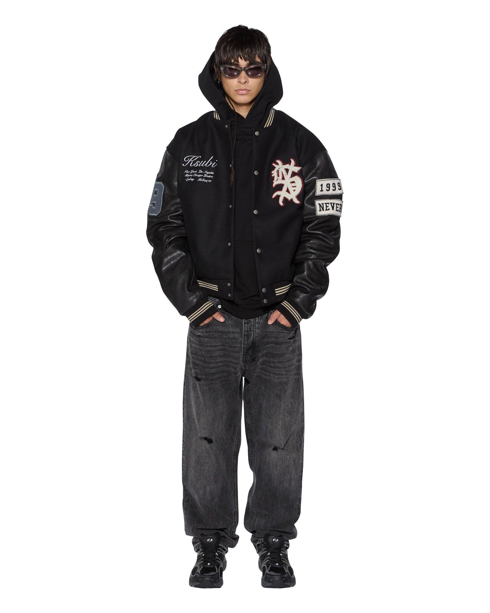 INTRUDER EKCESS HOODIE JET BLACK Male Product Image