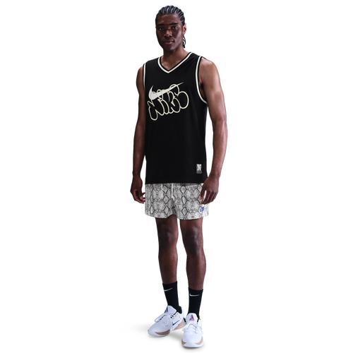 Nike Mens Basketball Snakeskin Graphic 5 Mesh Shorts Product Image