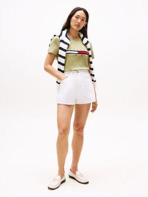 Embroidered Flag Stripe Logo T-Shirt Product Image