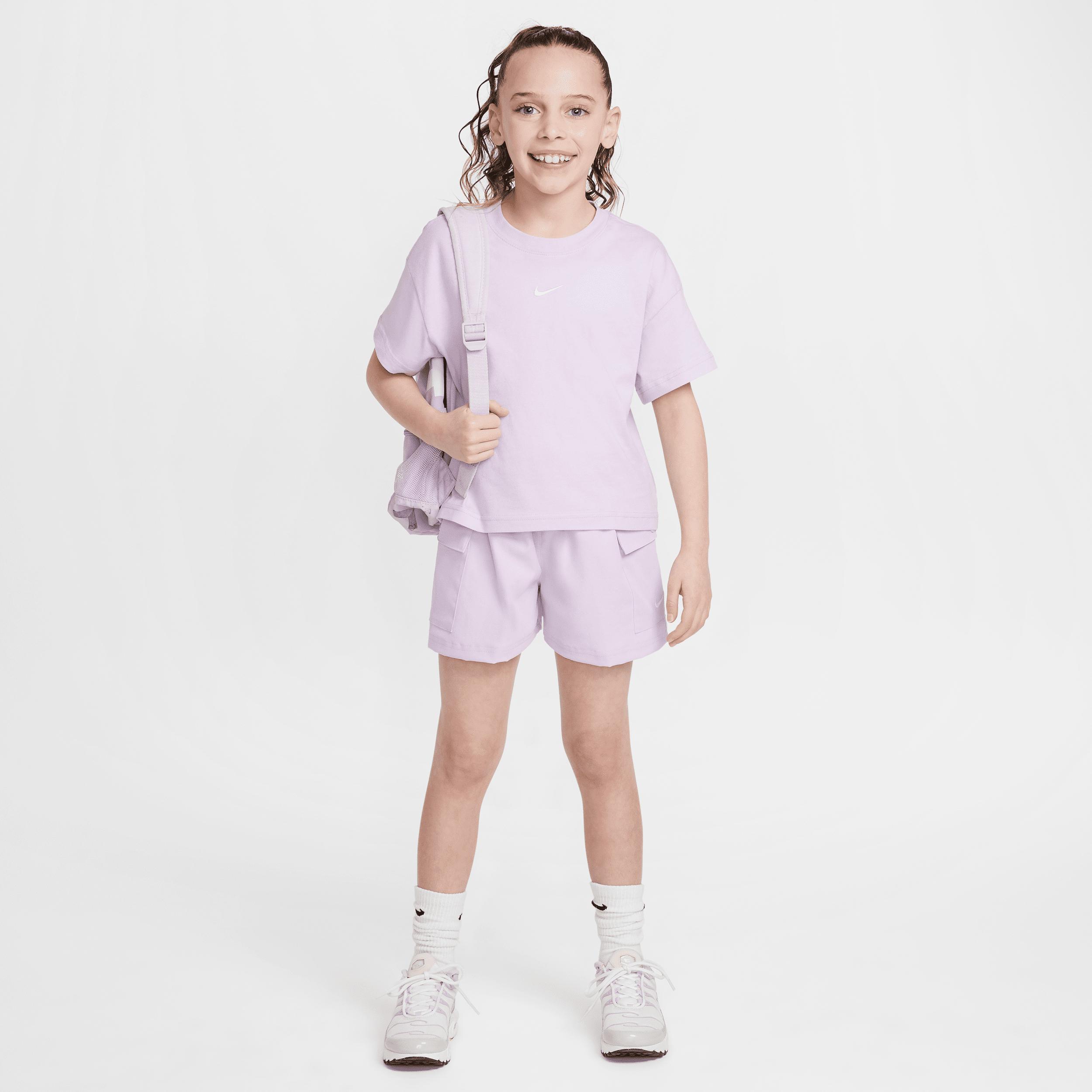 Unisex Nike Sportswear Girls' Woven Cargo Shorts Product Image