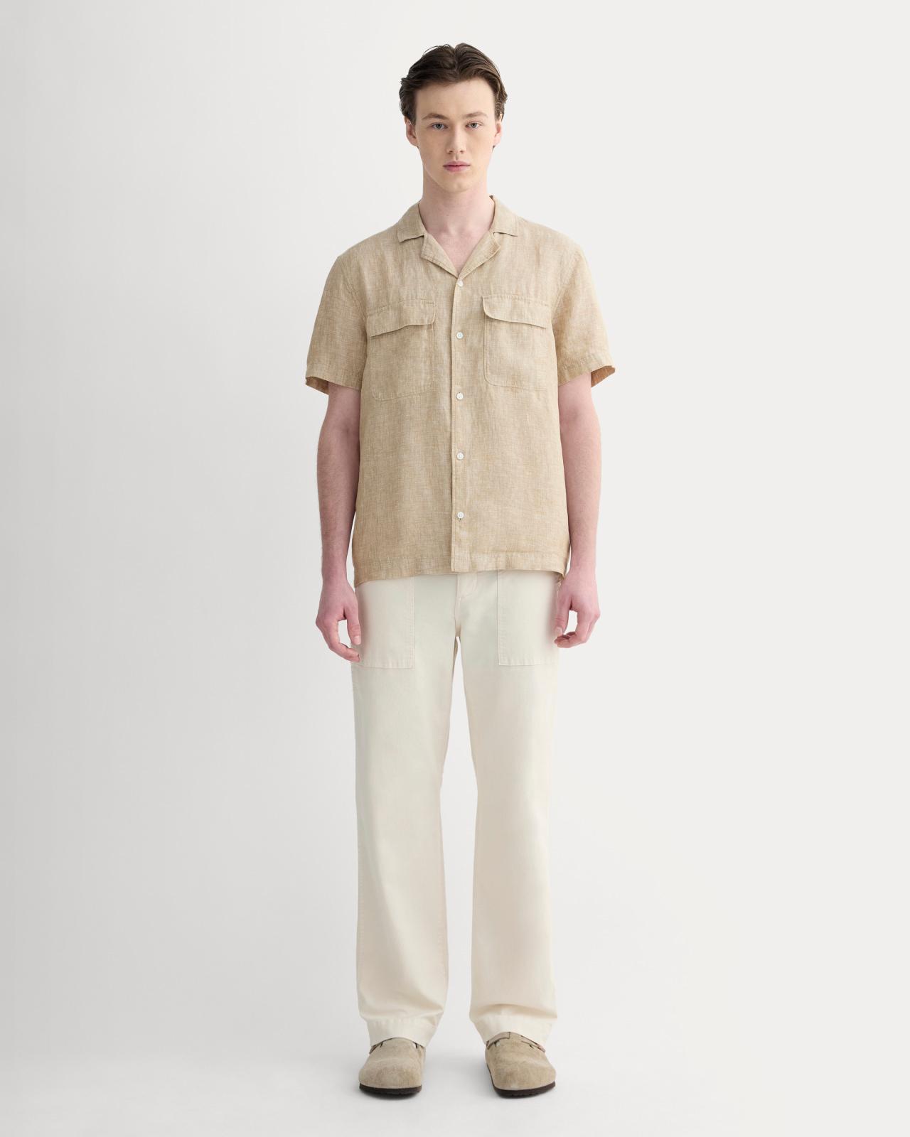 The Resort Shirt in Linen Product Image