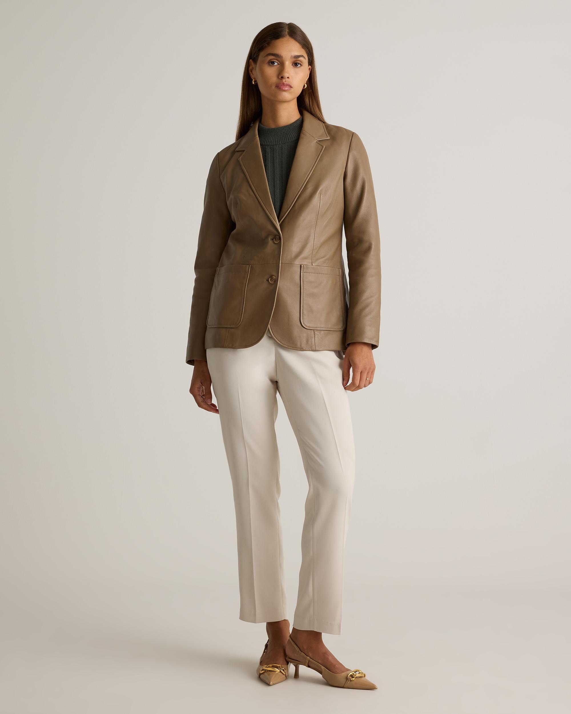 Quince | Women's Blazer Leather Product Image