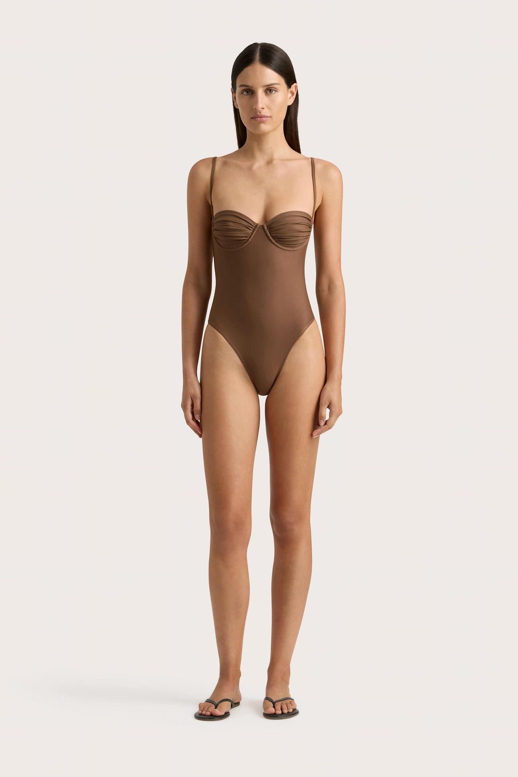 Gabriela One Piece Cocoa - Final Sale Product Image