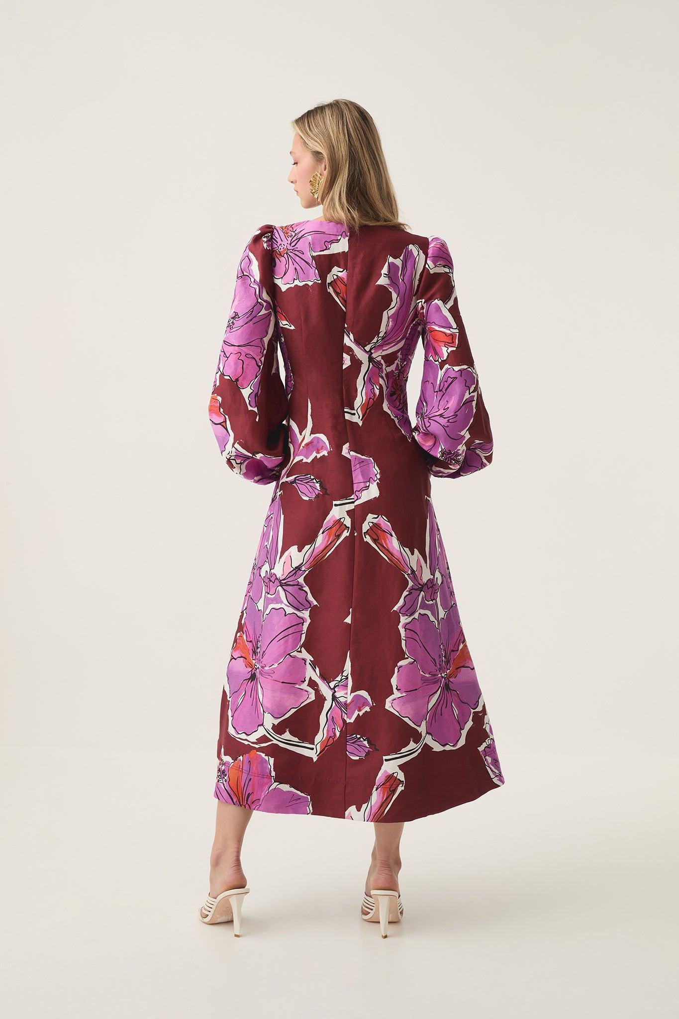 Inflorescence Midi Dress Product Image