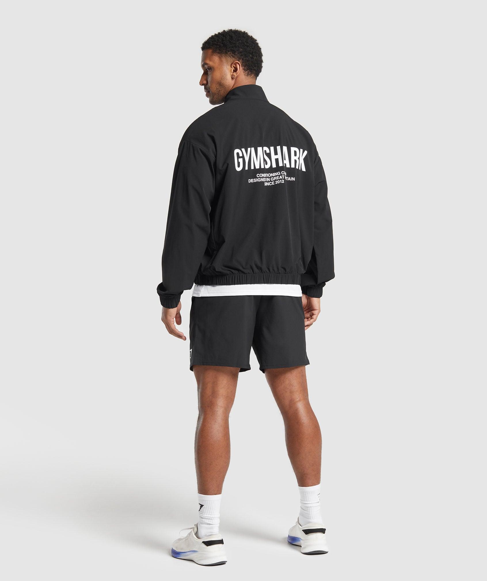 Gymshark Conditioning Club Track Jacket - Black Male Product Image