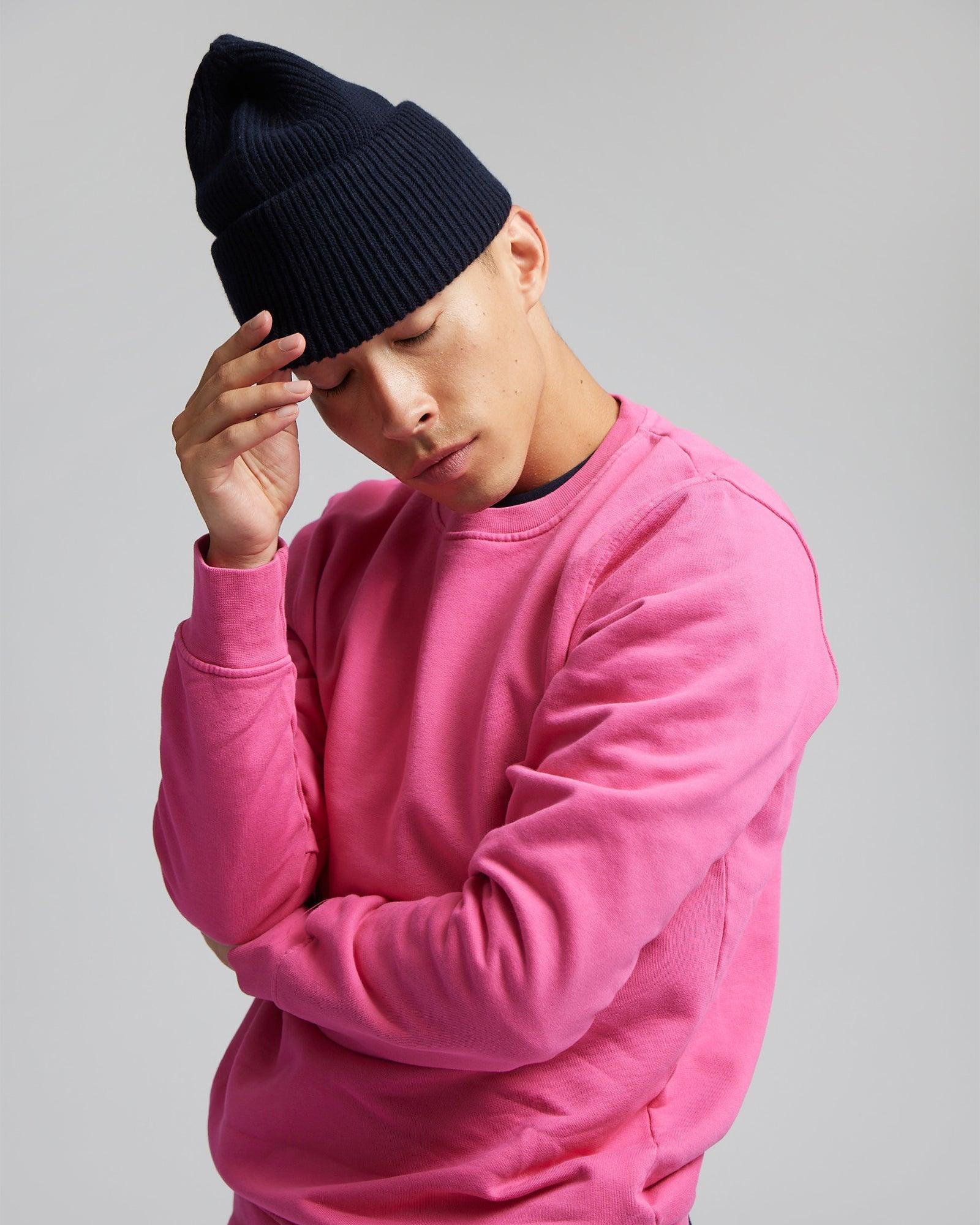 Merino Wool Hat - Hunter Green Product Image