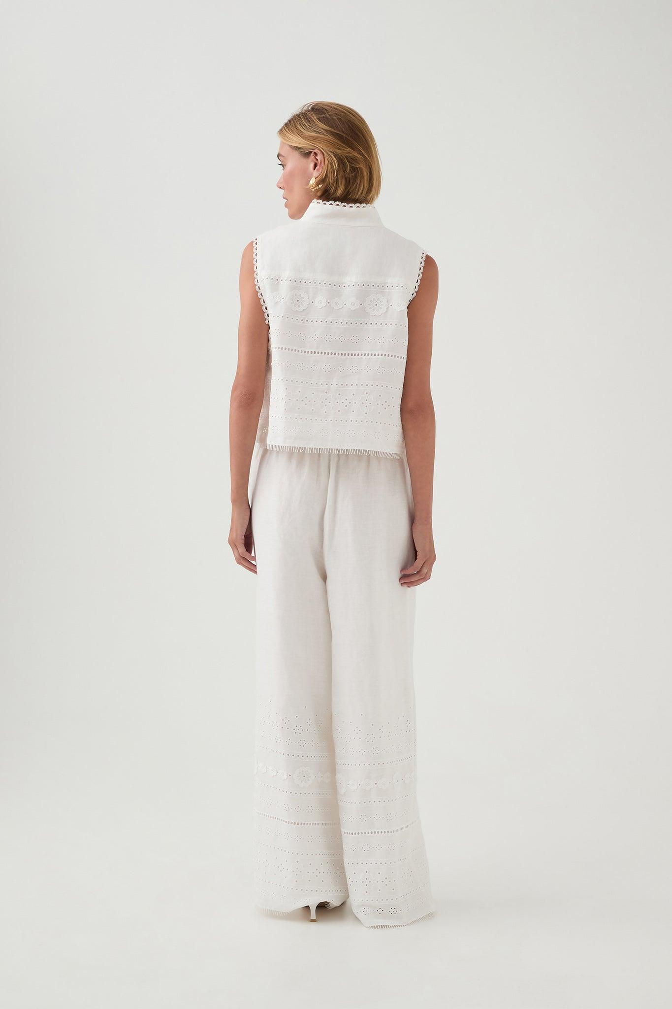 Cloud Embroidered Top Product Image