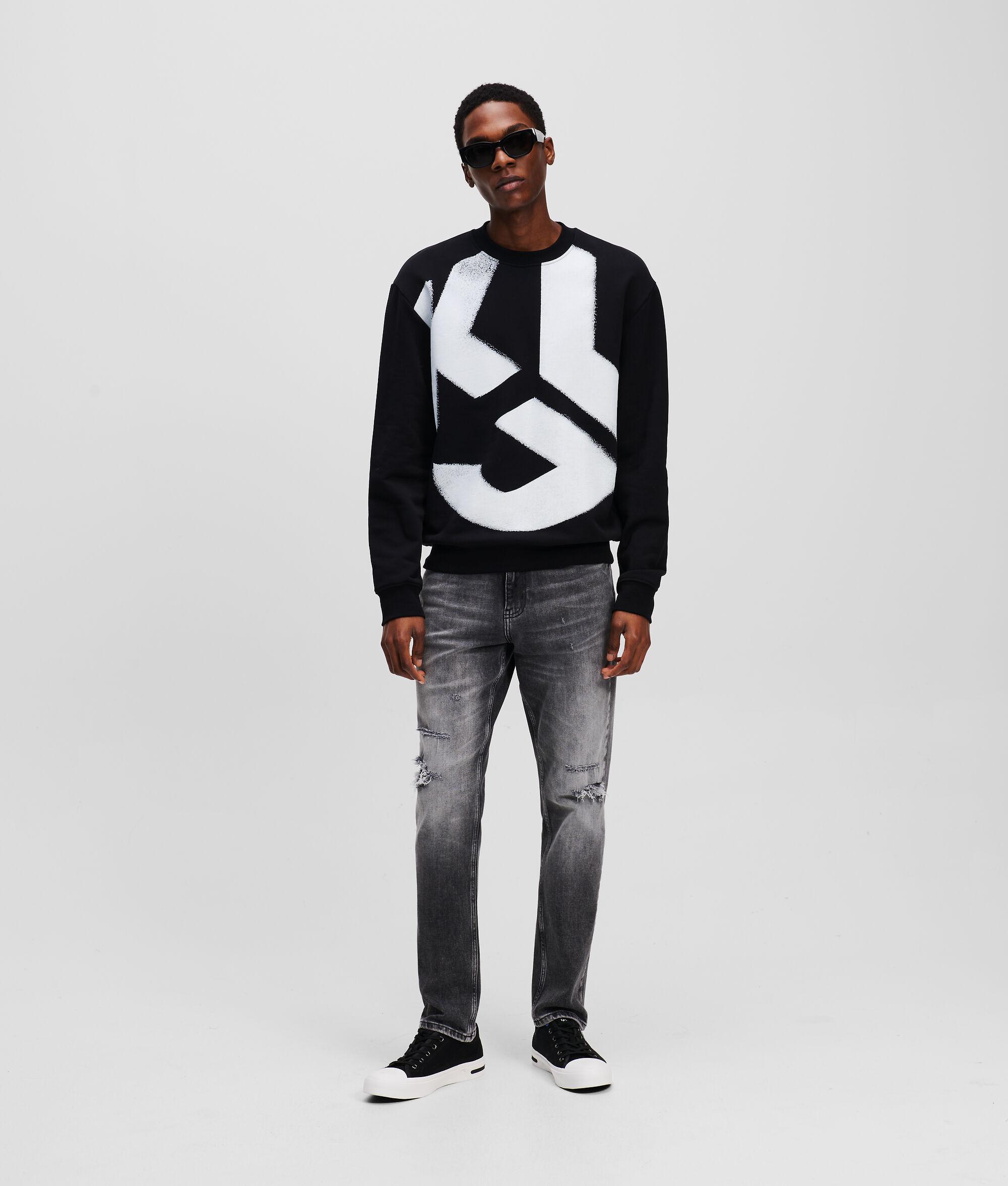 MONOGRAM BLEACHED SWEATSHIRT Product Image