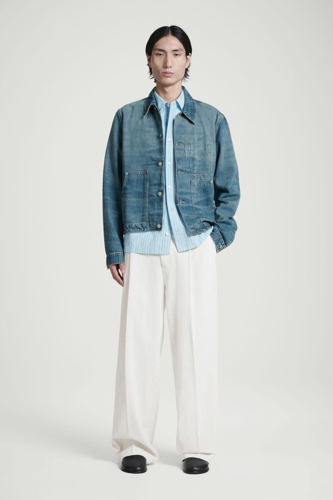 BOXY DENIM JACKET Product Image