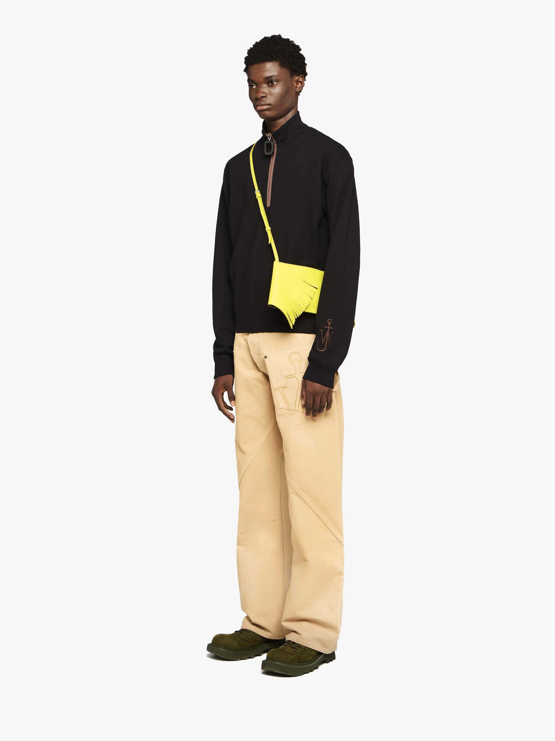 SWEATSHIRT WITH HALF ZIP Product Image
