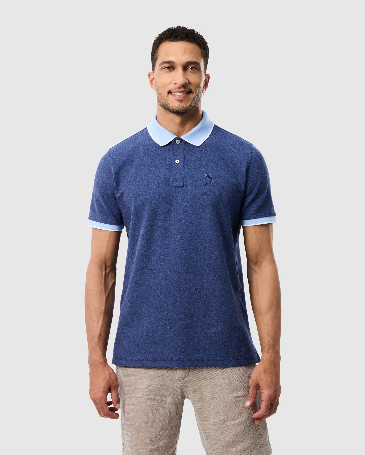 MENS WINDCREST PIQUE POLO SHIRT - B6K592C200 Male Product Image