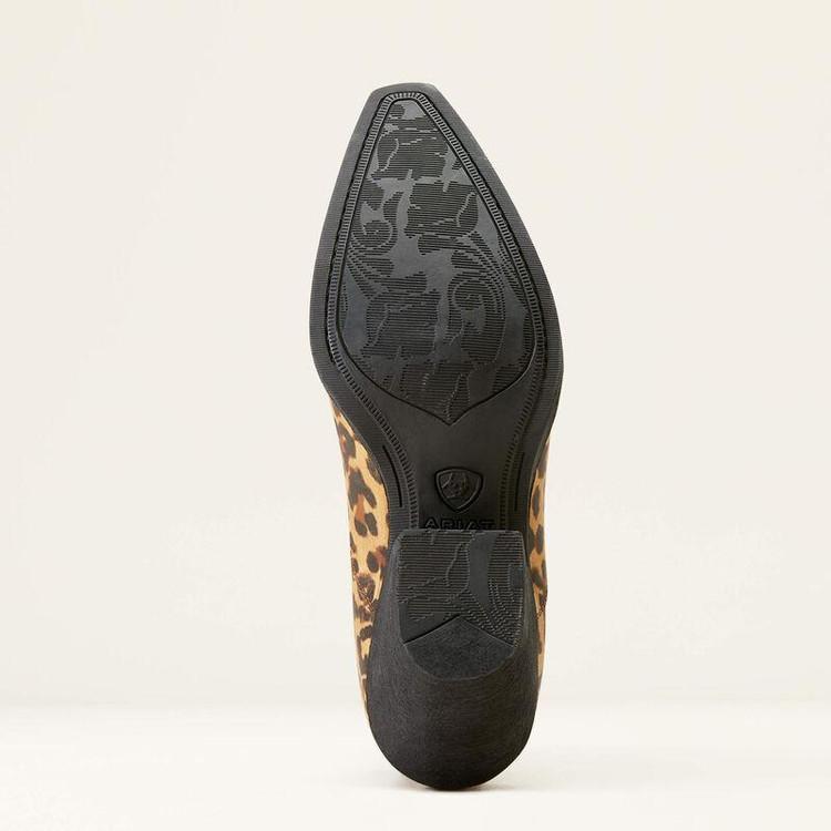 SALE Ariat® Ladies' Layla Distressed Leopard Short Booties Product Image