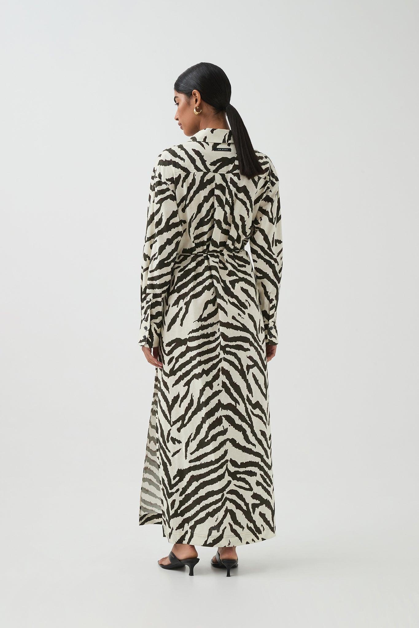 Georgie Maxi Shirt Dress Product Image
