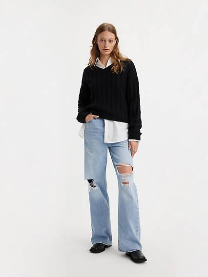 Ribcage Wide Leg Women's Jeans Product Image