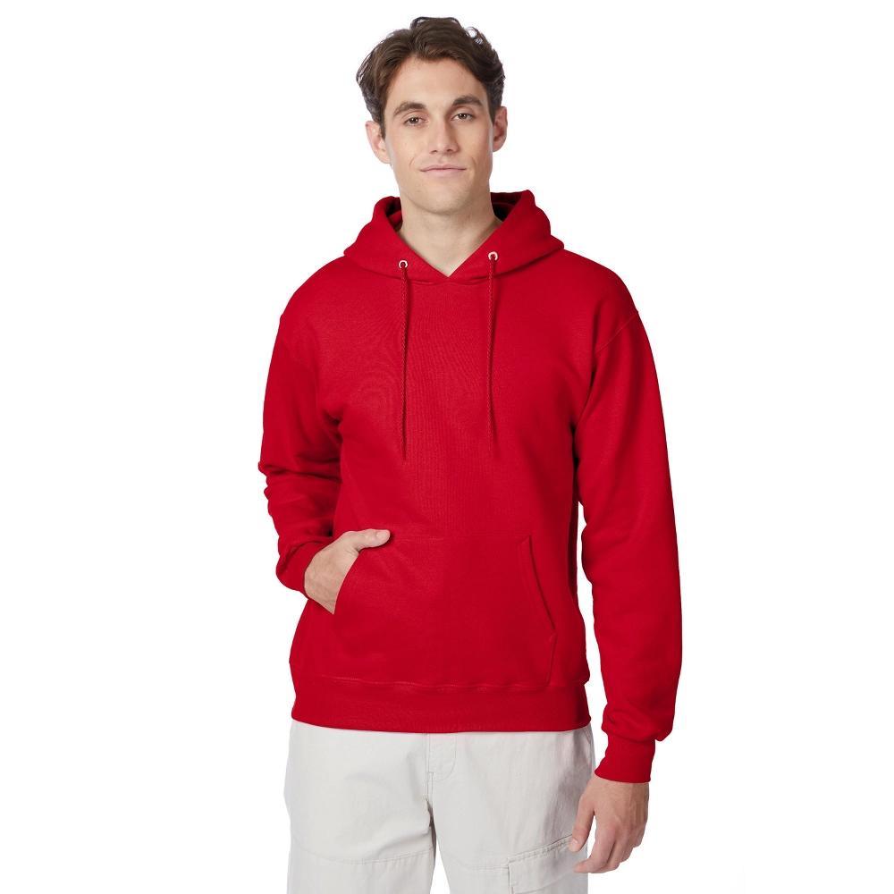 Men's Hanes Ultimate® Fleece Pullover Hoodie, Size: Small, Blue Product Image