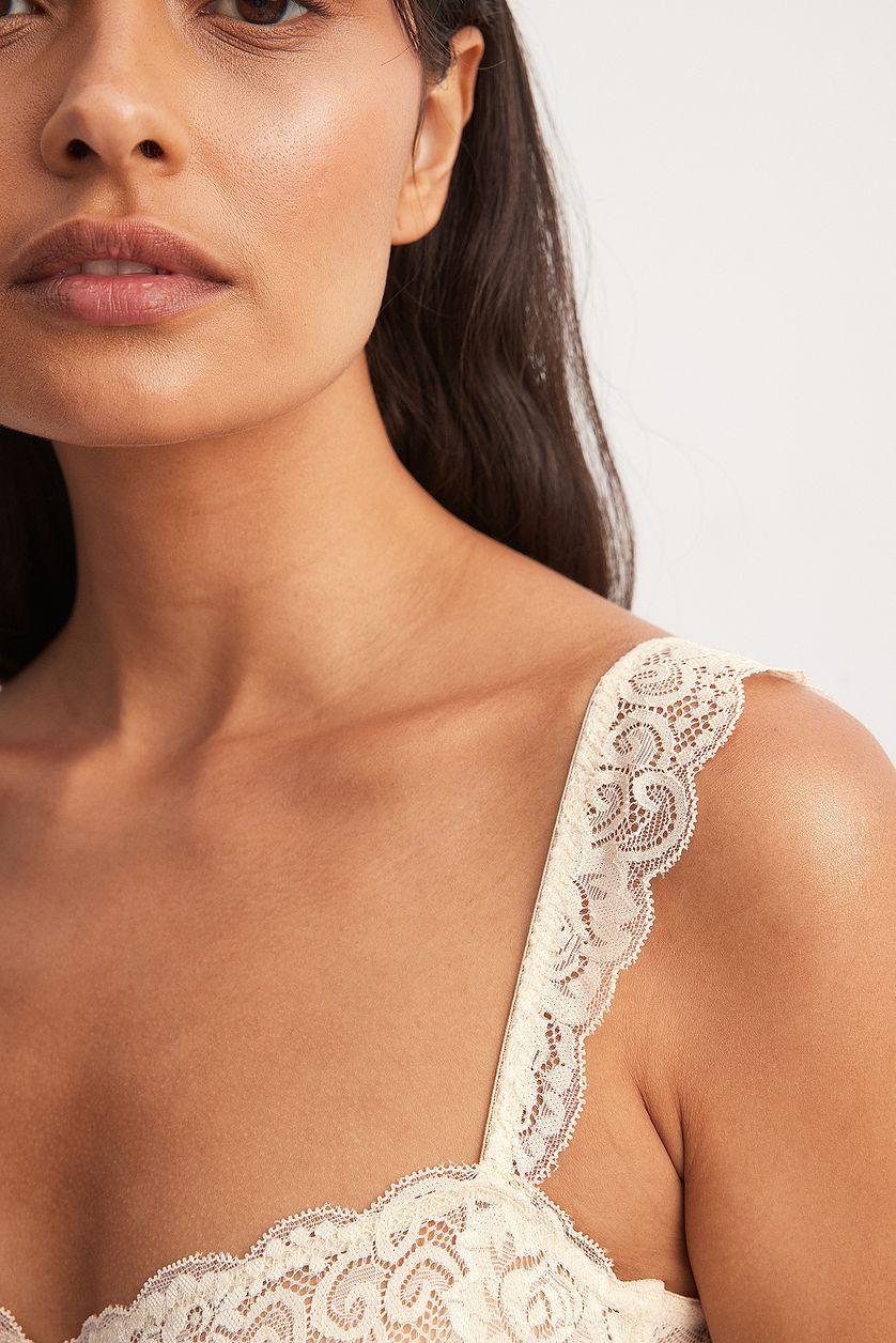 Wide Strap Lace Cup Corset Product Image