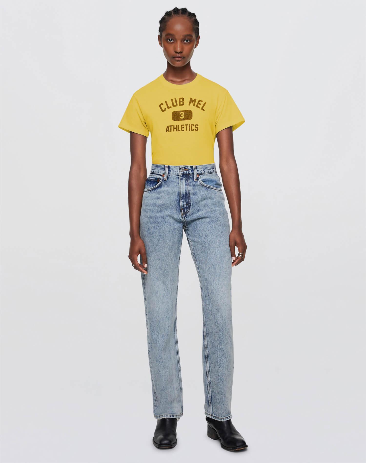 Tubular "Club Mel" Tee - Golden Yellow Product Image
