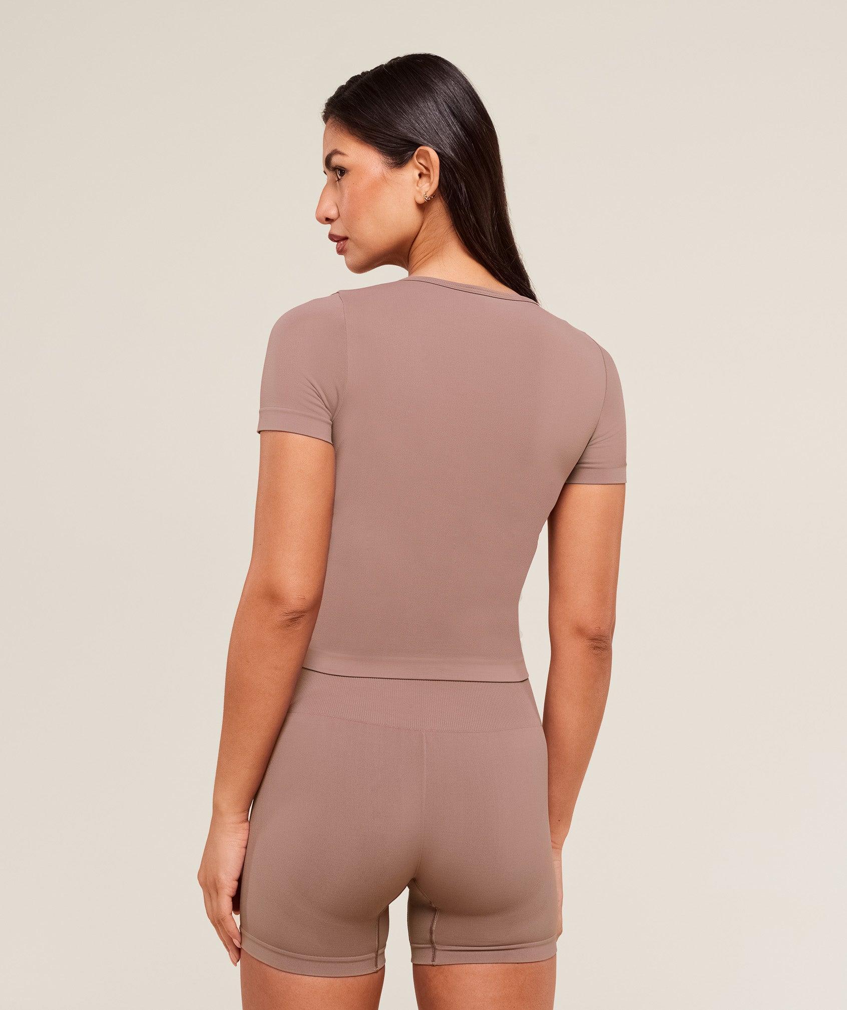 Everyday Seamless Tight Fit Crew Neck Tee Product Image