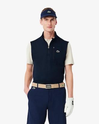Men's Half-Zip Layering Golf Vest Product Image