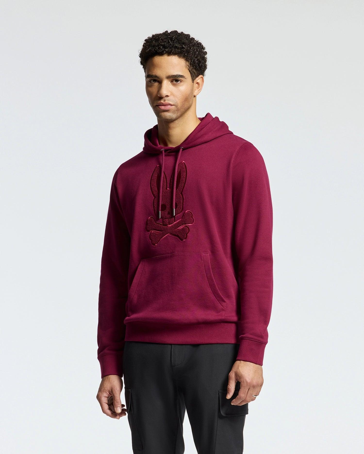 MENS PACIFIC HIGH PILE CHENILLE HOODIE - B6H930D200 Product Image